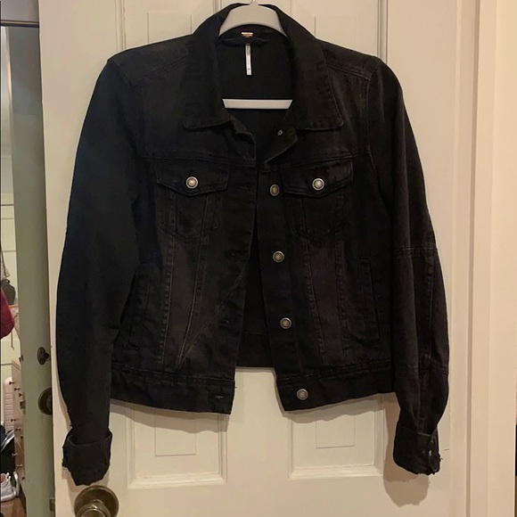Free People Rumors Denim Jacket